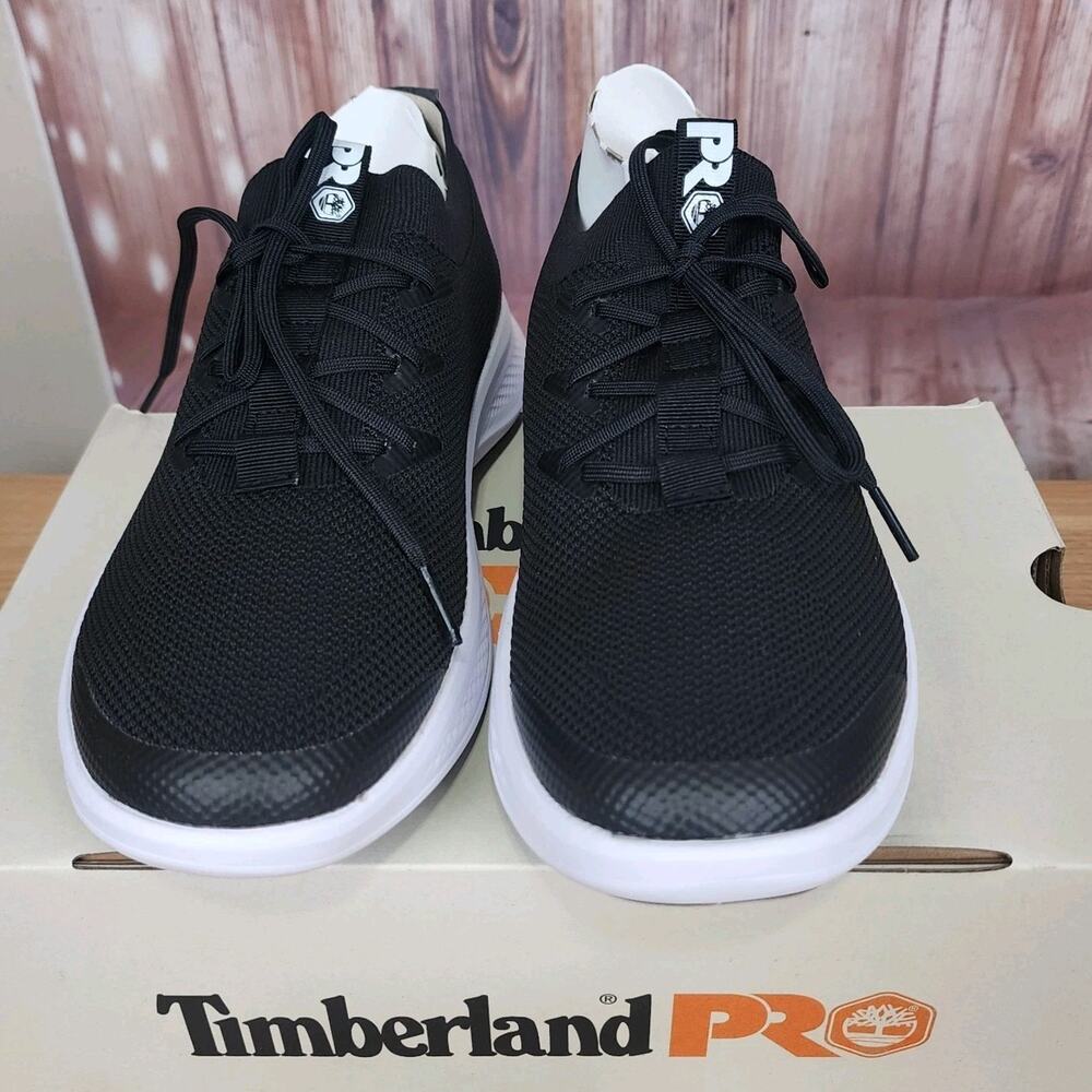 Timberland PRO Solace Max Women's Size 8 Black Soft Toe Safety Work Shoes NIB